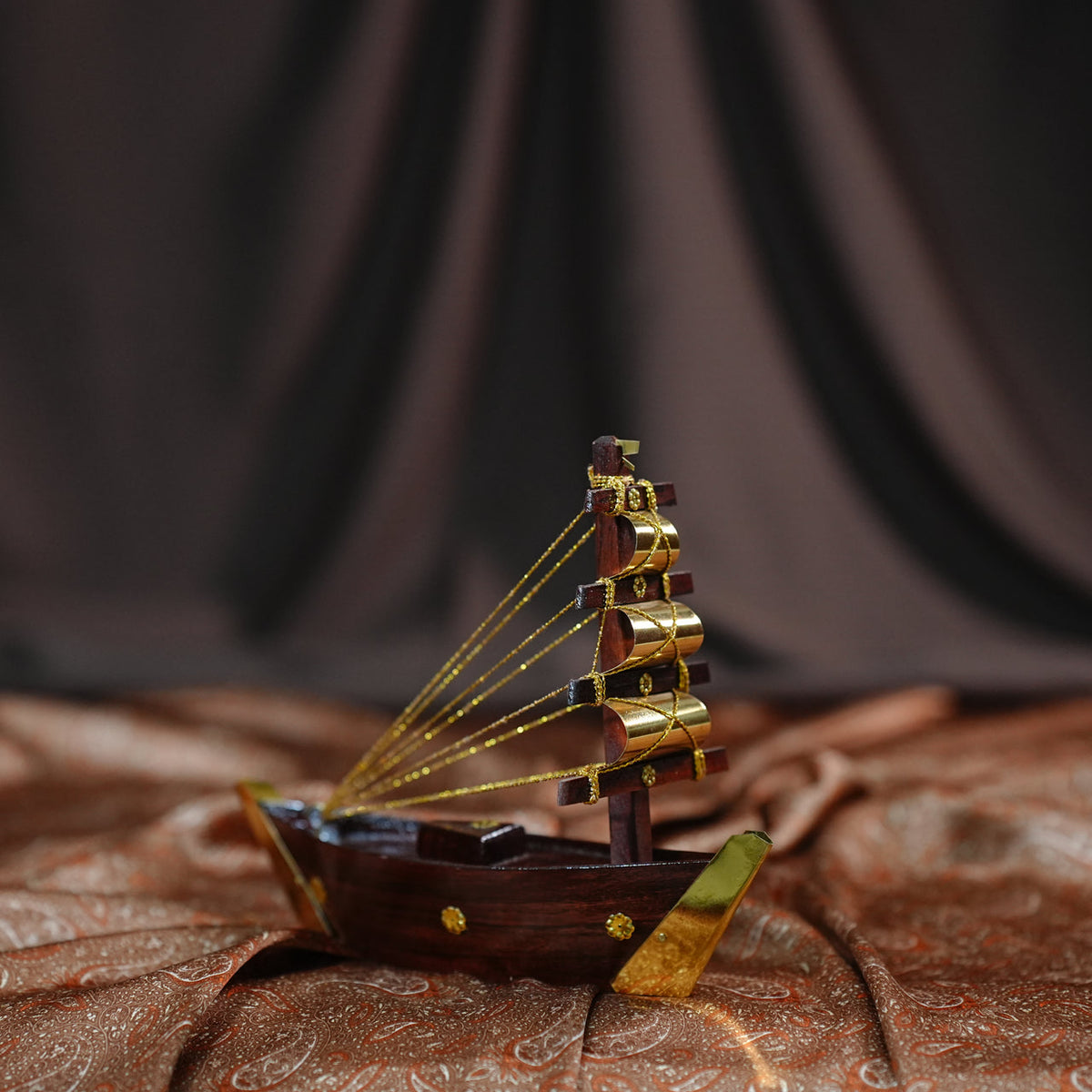 Rosewood Ship Brass