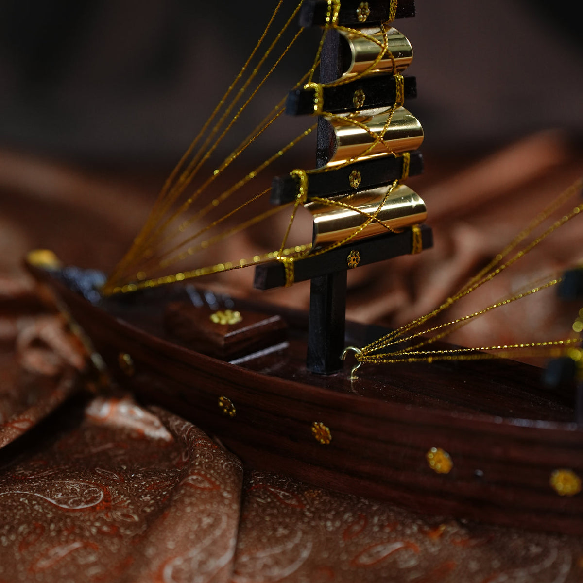 Rosewood Ship Brass