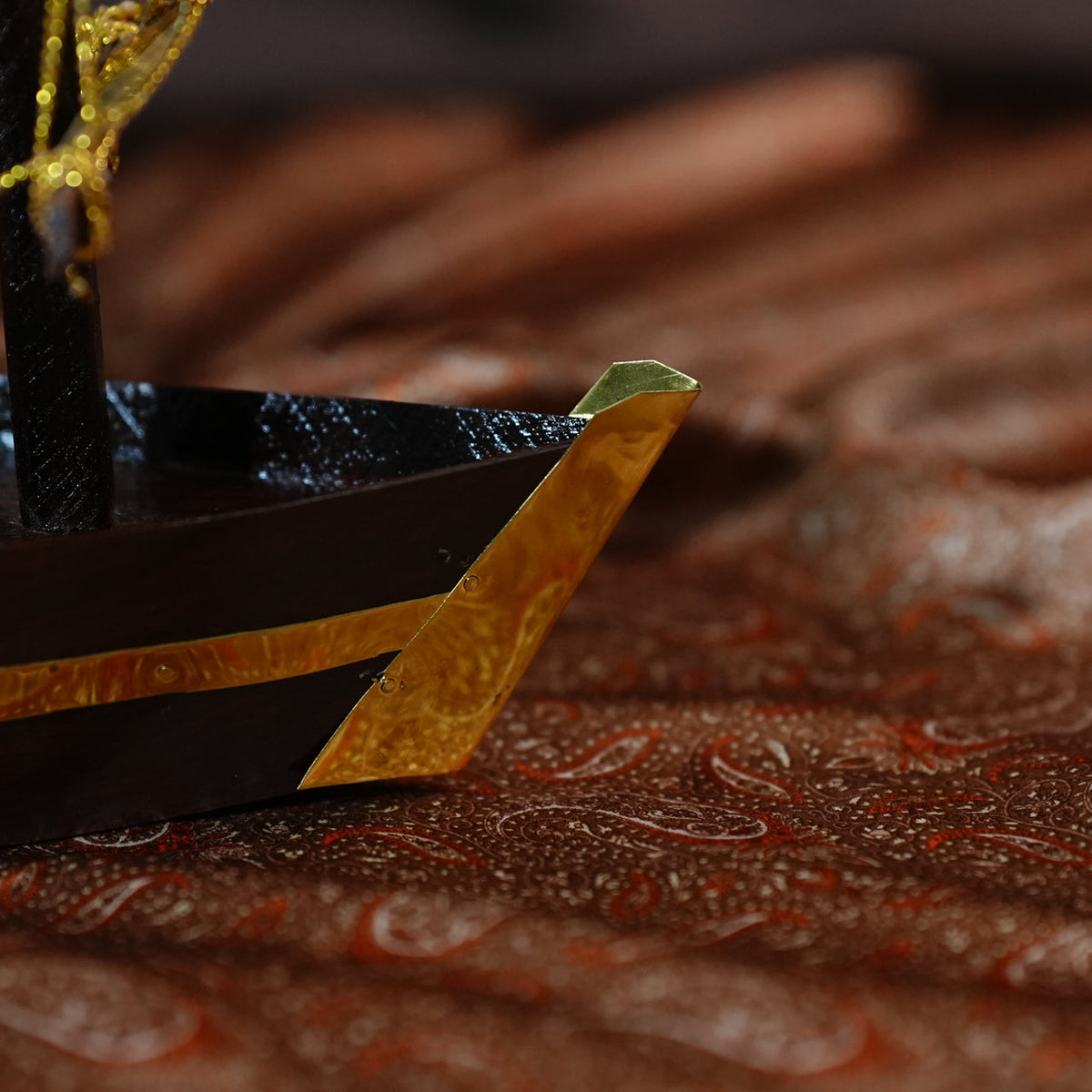 Rosewood Ship Brass