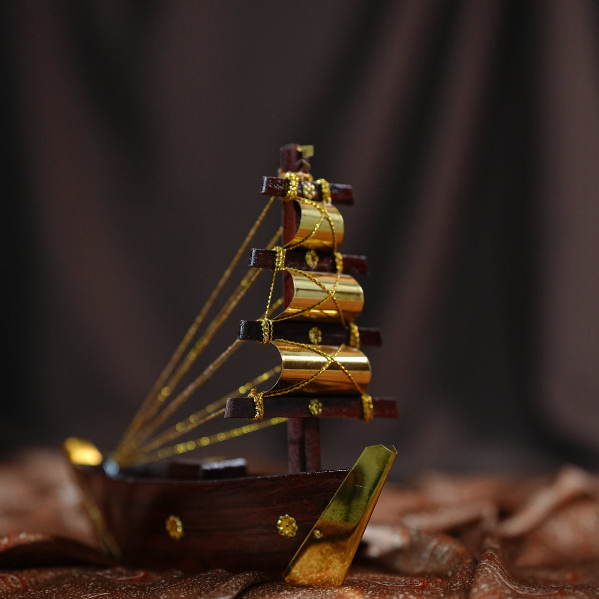 Rosewood Ship Brass